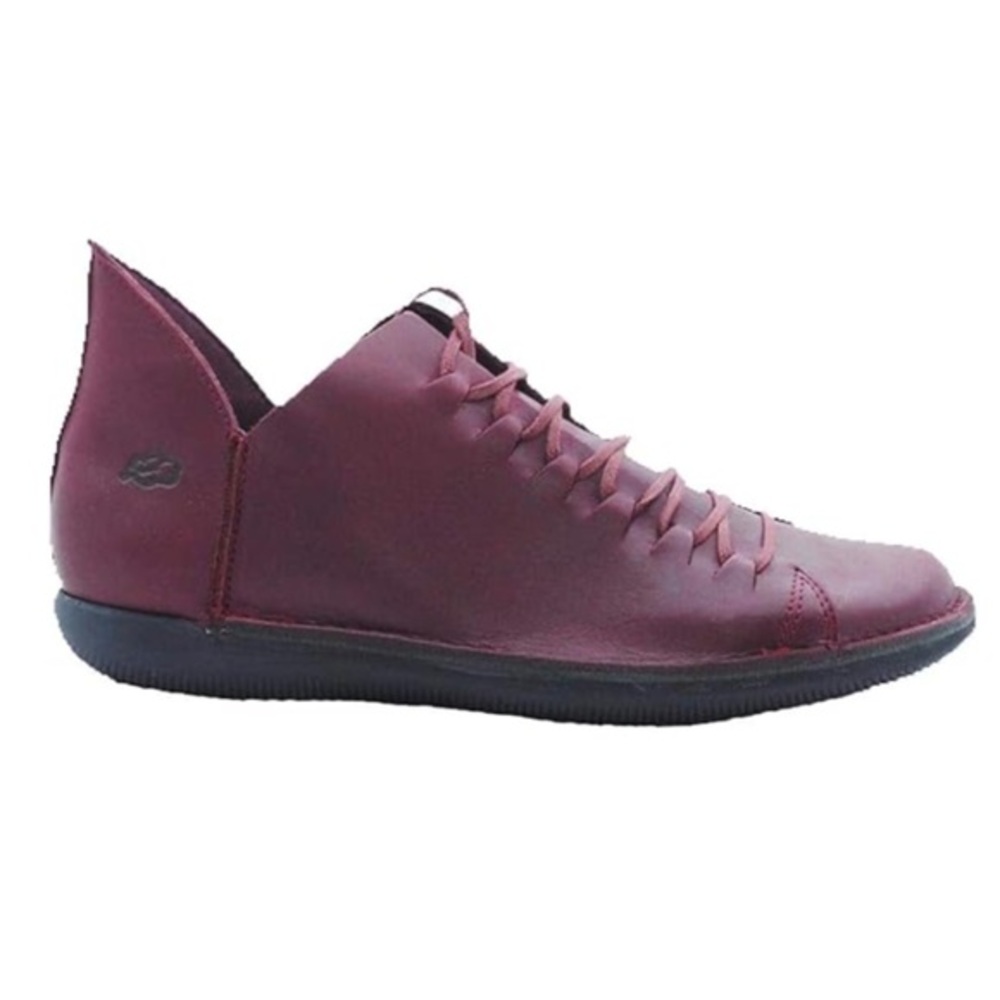 Loints Of Holland Nieuwvliet Short Boots Sneakers Wine Size 40 Leather